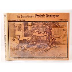 1970 "ILLUSTRATIONS OF FREDERIC REMINGTON" HARDCOVER BOOK W/ DUST JACKET