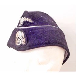 GERMAN NAZI PANZER OFFICER OVERSEAS CAP