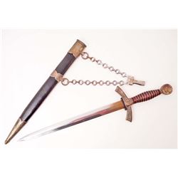 GERMAN NAZI LUFTWAFFE 1ST MODEL OFFICERS DAGGER W/ SCABBARD