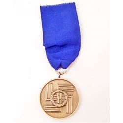 GERMAN NAZI WAFFEN SS 8 YEAR LONG SERVICE DECORATION