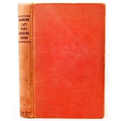 1930 "PAUL ROBESON, NEGRO" HARDCOVER BOOK BY ESLANDA GOODE ROBESON