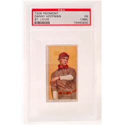 T206 PIEDMONT DANNY HOFFMAN BASEBALL CARD - PSA PR1