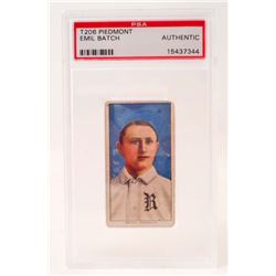 T206 PIEDMONT EMIL BATCH BASEBALL CARD - PSA AUTHENTIC