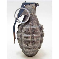 CAST IRON PINEAPPLE DUMMY GRENADE