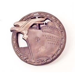 GERMAN NAZI NAVAL BLOCKADE RUNNER BADGE