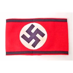 GERMAN NAZI WAFFEN SS SHULTZ STAFFEL OFFICERS ARM BAND