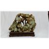 Image 2 : A jade carving of double koi, lotus and coin