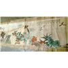 Image 10 : A scroll painting of pairs of birds and trees with poem