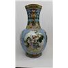 Image 3 : A large porcelain vase of baluster lobed form lotus