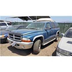 03 Dodge Durango 4WD 4dr SUV - ST -