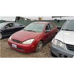 01 Ford Focus 4dr Sedan - T - START