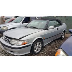 00 Saab 9-3 2 Dr  Turbo Convertible - T - NR