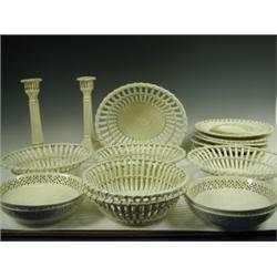 A quantity of late 18th Century and early 19th Century Wedgwood and assorted creamwares, compr...