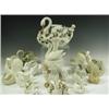 Image 1 : A collection of 17 various china swans, including makers Robinson & Leadbeater & Sitzendorf, v...