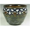 Image 1 : A small Doulton Lambeth jardiniFre, 15cm high Est. 70/100...