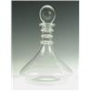 Image 1 : An early 19th Century ship's decanter, in the Rodney shape, with a triple ring neck, wide tape...