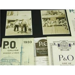 An album of approx 55 photographs taken whilst cruising the Mediterranean on HMS 'Viceroy of I...