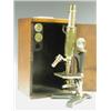 Image 1 : A late 19th/early 20th Century monocular microscope, the platform struck 'Carl Zeiss, Jena' wi...