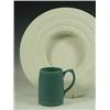 Image 1 : A Wedgwood Keith Murray bowl, blue printed marks, and a Keith Murray tankard, 36cm diameter (2...