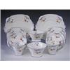 Image 1 : An Art Deco Standard china Cromer shape twelve place tea set, with printed and enamel floral d...