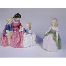 Two Royal Doulton figurines 'The Bedtime Story' HN2059 and 'Penny' HN2338 Est. 130/180...