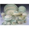 Image 1 : Ninety six pieces of Susie Cooper "Dresden Spray" pattern dinner and teaware comprising 11 cup...