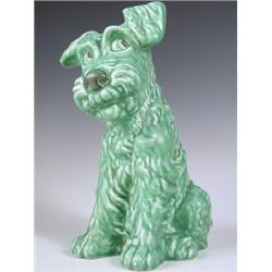 A large Sylvac character terrier, moulded marks no.1380, 28.5cm high. Est. 60/80...