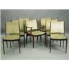 Image 1 : A set of seven Danish rosewood dining chairs, six singles and one carver, c.1970 Est. 100/1...