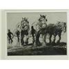 Image 1 : George Soper (1870-1942) A PLOUGHING TEAM Grey washes, 11.5 x 16cm Est. 250/350...
