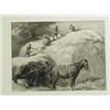 Image 1 : George Soper (1870-1942) STACKING STRAW Grey washes and bodycolour, 19 x 25cm Est. 250/3...
