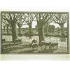 Image 1 : Gwen Raverat (1885-1957) An album of 77 woodcuts circa 1916-1921, the majority signed in penci...