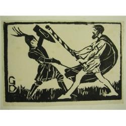 Gwen Raverat (1885-1957) An album of 57 woodcuts circa 1909-1915, the majority signed in penci...