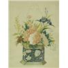 Image 1 : Chinese School, circa 1840 STILL LIFES OF BASKETS OF FLOWERS Three, bodycolour on rice pape...