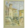Image 1 : D H Waterfield (1908-1971) TWO VIEWS OF MENTON, FRANCE; and A VIEW OF A FRENCH HARBOUR One...