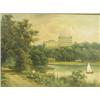 Image 2 : English School, early 20th Century THAMES RIVER SCENES A pair signed Lewis, oil on canvas,...