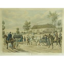 George Hunt, after James Pollard TOM MOODY A set of four hand coloured aquatints, published...