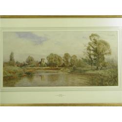 Walter H Goldsmith (1860-1930) GORING; STREATLEY A pair, both signed, inscribed and dated 1...