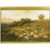Image 1 : Henry C Bryant (fl. 1860-1880) 'A GOLDEN SUNSET' Signed and dated 1909, oil on canvas, 51 x...