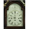 Image 2 : An early 19th Century mahogany longcase clock, the hood with a swan neck cornice, three brass...