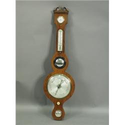 A Regency rosewood barometer 'Barfoot', Leicester, 96.5cm Est. 400/600...