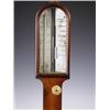 Image 1 : A 19th Century mahogany stick barometer, the ivory dial inscribed "Brown & Son, Newcastle on T...