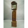 Image 1 : An oak and walnut cased longcase clock, the square brass dial inscribed 'Glover,Chester', with...