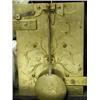Image 2 : A good bracket clock movement, the arched brass dial with a strike/ silent facility and a date...