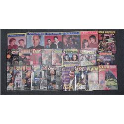 Sci-Fi Magazine Lot Epi-Log, Starlog, Star Wars, Trek