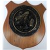 Image 1 : ARGE WOOD PLAQUE-NAVAL CONSTRUCTION TRAINING CENTER