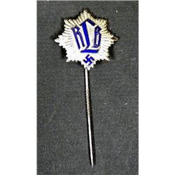 NAZI RLB (REICHSLUFTSCHUTZBUND) MEMBERSHIP STICKPIN