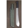 Image 2 : VINTAGE SURVIVAL HATCHET MACHETE W/CANVAS SHEATH