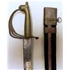 Image 1 : VINTAGE DOUBLE ETCHED INDIAN SHORT SWORD-HORSE HEAD POM