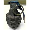 Image 1 : WWII U.S. PINEAPPLE HAND GRENADE-WITH FUZE-INERT