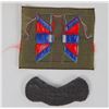 Image 2 : WWII BRITISH UNIFORM UNION JACK & UBIQUE PATCH